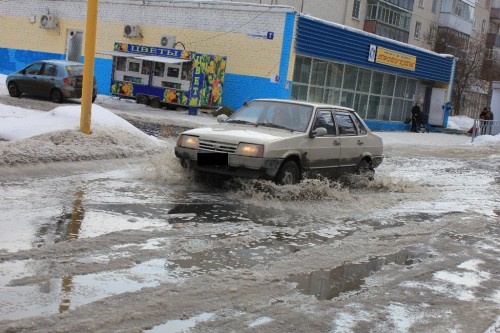 Весенние потопы в Рефтинском
