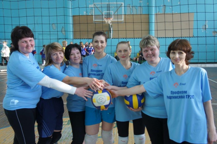 Женский волейбол Рефтинской ГРЭС